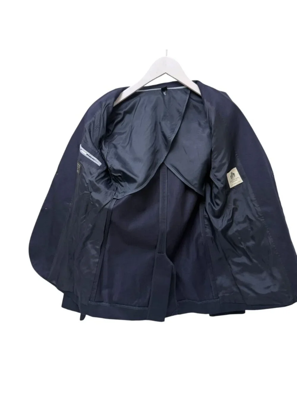 Crewcuts Ludlow Blazer Boys 14 Navy Italian Visconti Cotton School Suit Jacket